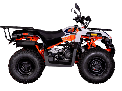 Квадрицикл KAYO AU180 (белый пластик 2024 г.) (ПТС)