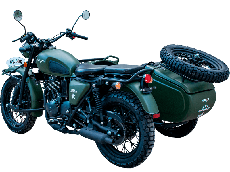 Мотоцикл с коляской GROZA DEFENDER 500 (4T EFI) (2023 г.)