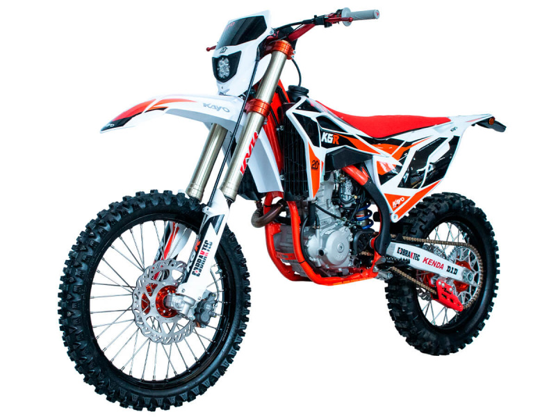 Мотоцикл KAYO K6-R 250 KYB PRO  (NC250SR) FCR 21/18 (2022 г.)