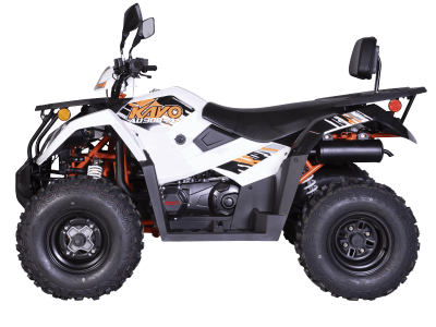Квадрицикл KAYO AU300 Carb (белый пластик 2024 г.) (ПТС)