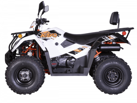 Квадрицикл KAYO AU300 Carb (белый пластик 2024 г.) (ПТС)