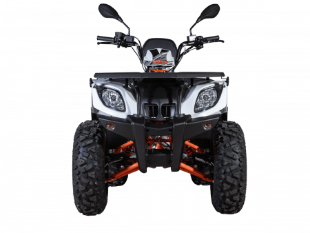 Квадрицикл KAYO AU200 спинка (белый пластик 2024 г.) (ПТС)