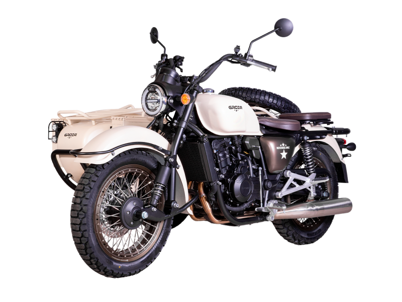Мотоцикл с коляской GROZA DEFENDER 500 LC (4T EFI- Жидкостное Охл.) (2024 г.)