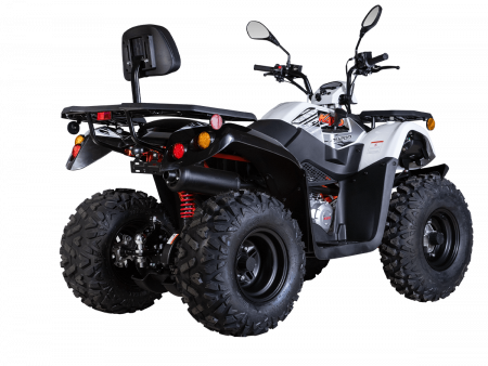 Квадрицикл KAYO AU200 спинка (белый пластик 2024 г.) (ПТС)