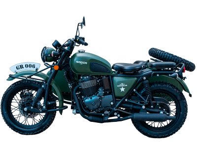 Мотоцикл с коляской GROZA DEFENDER 500 (4T EFI) (2023 г.)