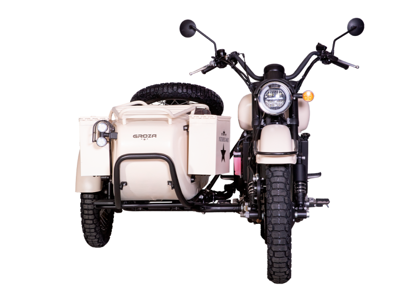 Мотоцикл с коляской GROZA DEFENDER 500 LC (4T EFI- Жидкостное Охл.) (2024 г.)