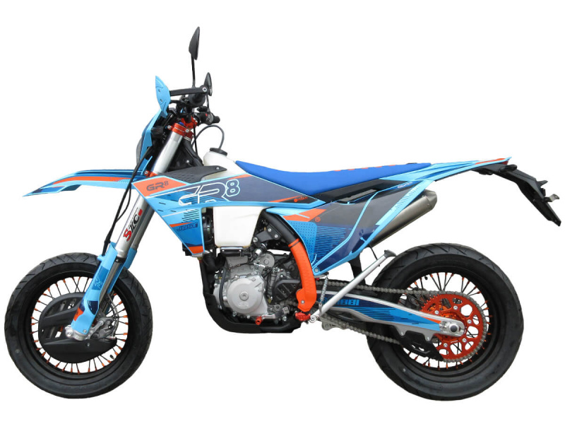 Мотоцикл GR8 F450L (4T NC450S EFI) Motard (2024 г.) ПТС