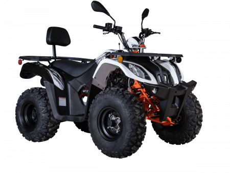 Квадрицикл KAYO AU200 спинка (белый пластик 2024 г.) (ПТС)