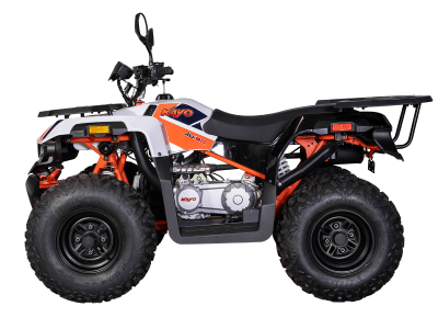 Квадрицикл KAYO AU180 (белый пластик 2024 г.) (ПТС)