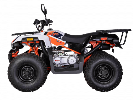 Квадрицикл KAYO AU180 (белый пластик 2024 г.) (ПТС)